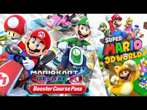 Super Mario 3D World + Mario Kart 8 Deluxe All Courses - Full Game