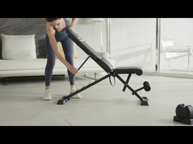 FLYBIRD トレーニングベンチ 3WAY可変式 インクラインベンチ 折り畳み