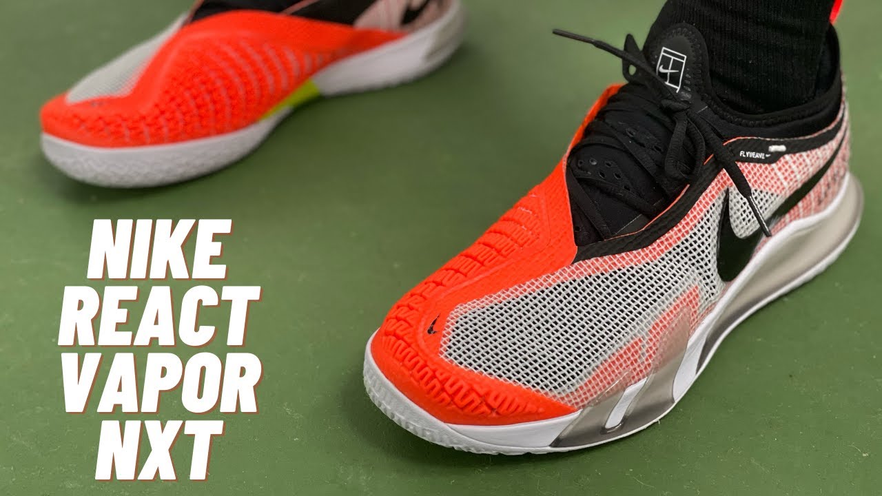 NEW* Nike Tennis React Vapor NXT SHOE REVIEW - The Best Nike Shoe