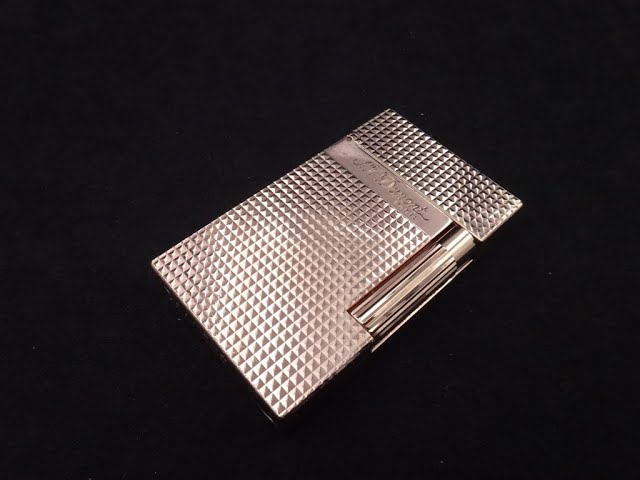 開閉音 キーン デュポン LIGNE2 16424 ライン2 ダイヤカット ピンク