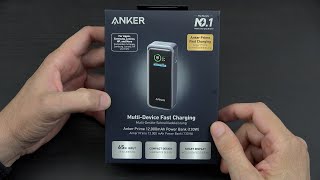 Anker Prime 12,000mAh Power Bank 2-Port Portable Charger with 130W