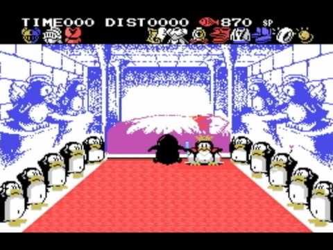 MSX KONAMI GAME ◁Penguin Adventures夢大陸アドベンチャー▷ CLEAR 4