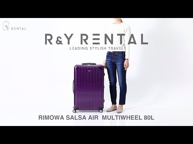 5-10泊] リモワ サルサエアー 80L ガーズレッド 4輪 RIMOWA SALSA AIR
