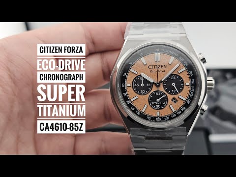 Citizen Forza Eco-Drive Chronograph Super Titanium CA4610-85Z