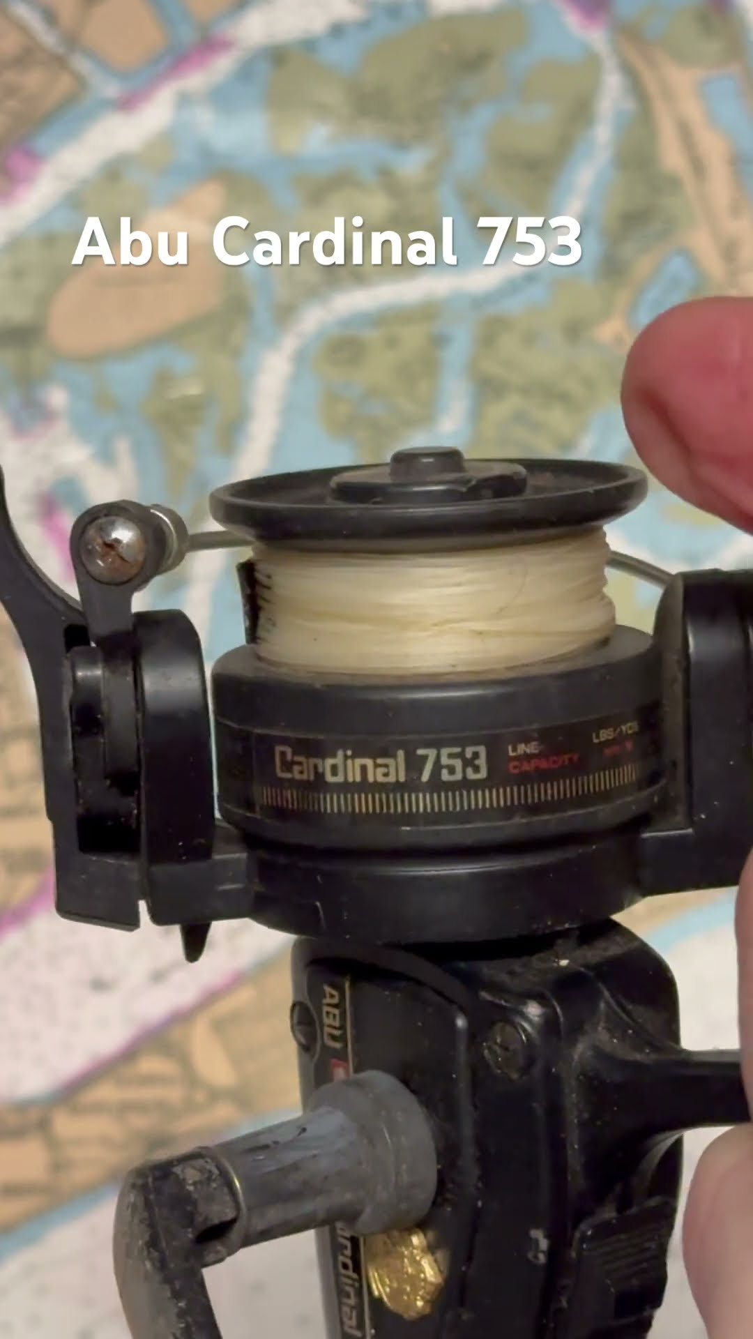 Abu Cardinal 753 fishing reel for the day - YouTube