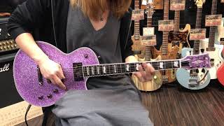 試奏動画】E-II EC DB【Purple Sparkle】 | ESPギターワークショップ