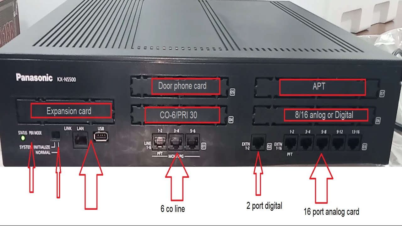 KX-NS500| PBX|Features|Specifications - YouTube