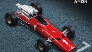 ENG centauria Ferrari 312 1967 1:24 scale - YouTube