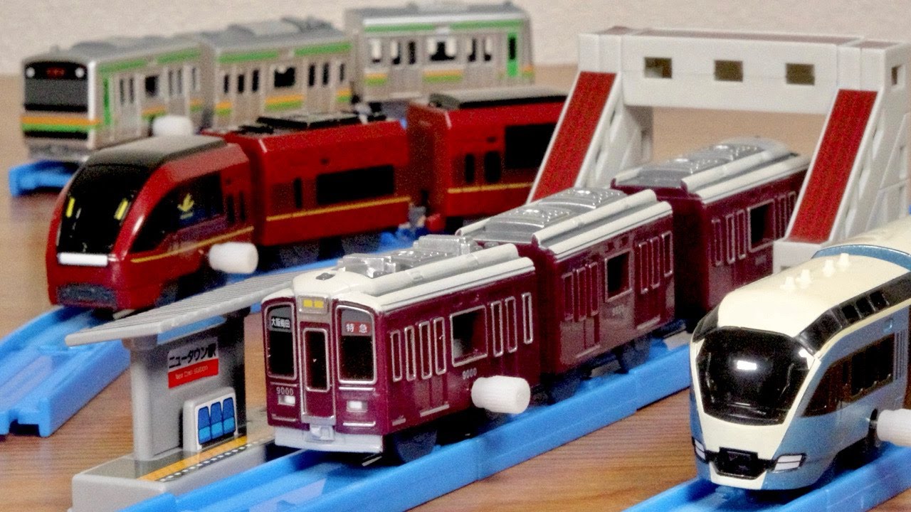 阪急電車のクオリティが凄い！カプセルプラレール わくわく乗り継ぎ