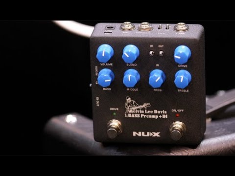 Nu-X Melvin Lee Davis Bass Preamp + DI Demo | NAMM 2020 - YouTube