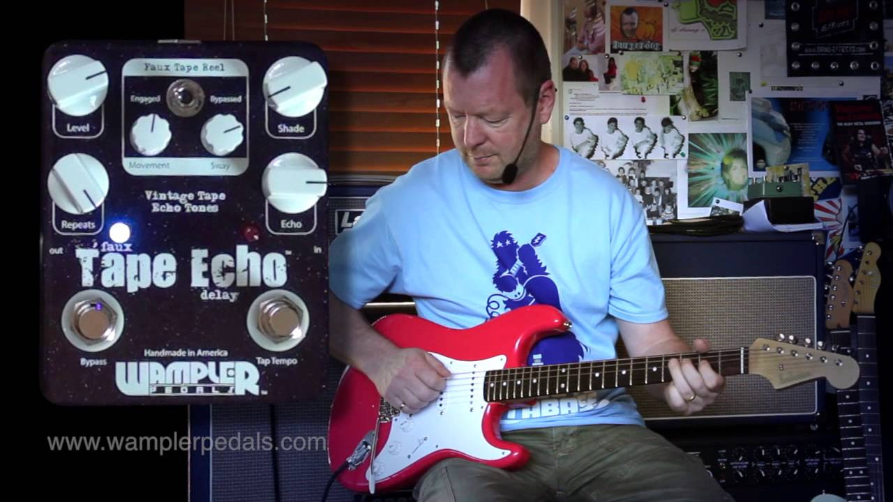 Wampler: FAUX TAPE ECHO DELAY - YouTube