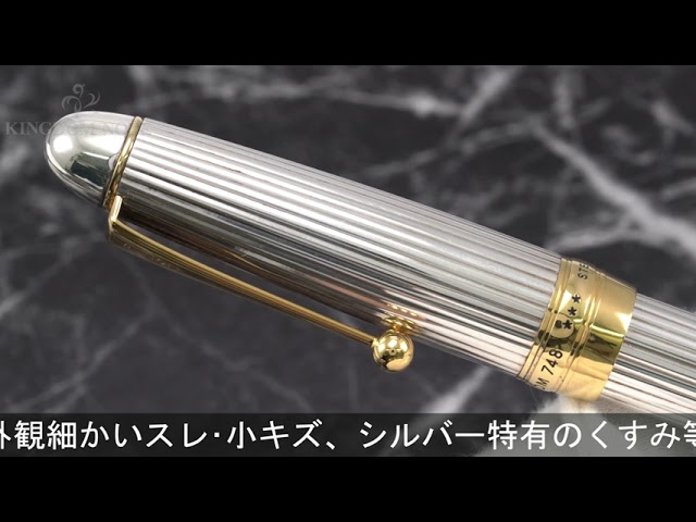 PILOT パイロット 万年筆 カスタム748 スターリングシルバー