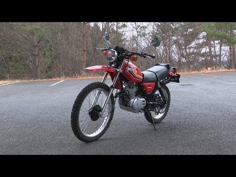 Honda Collection Hall 収蔵車両走行ビデオ XL250S（1979年） - YouTube