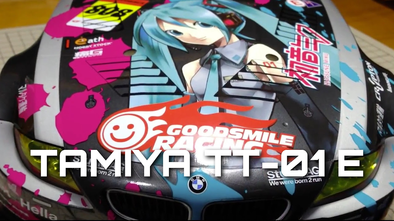 TAMIYA TT-01 HATSUNE MIKU Studie GLAD BMW Z4 - YouTube