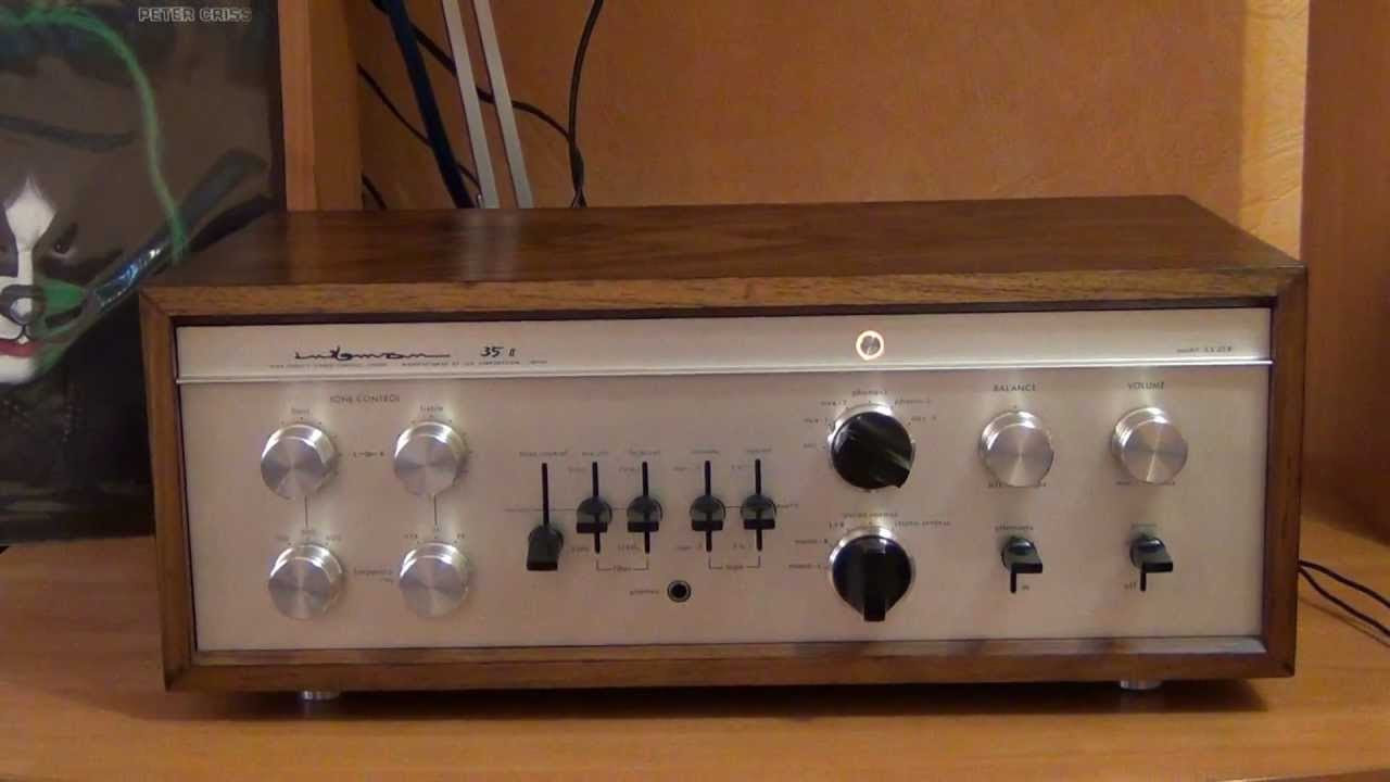 LUXMAN CL35II - YouTube