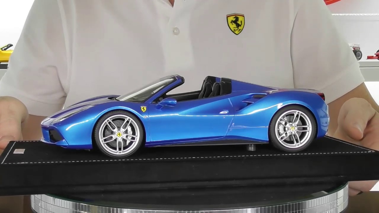 MRコレクション 488GTB フェラーリ メッキ MRコレクション 488GTB 1/18