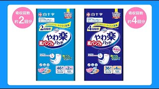 サルバ 紙パンツ用やわ楽パッド 2回吸収／4回吸収 | 製品ラインナップ