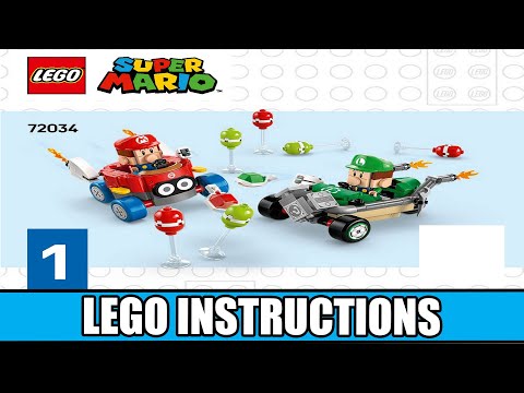 LEGO Instructions - Super Mario - 72034 - Baby Mario vs. Baby