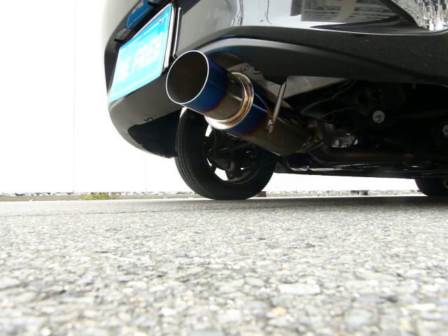 ND5RC ロードスター オールステンマフラー 砲弾 チタン発色！BE FREE