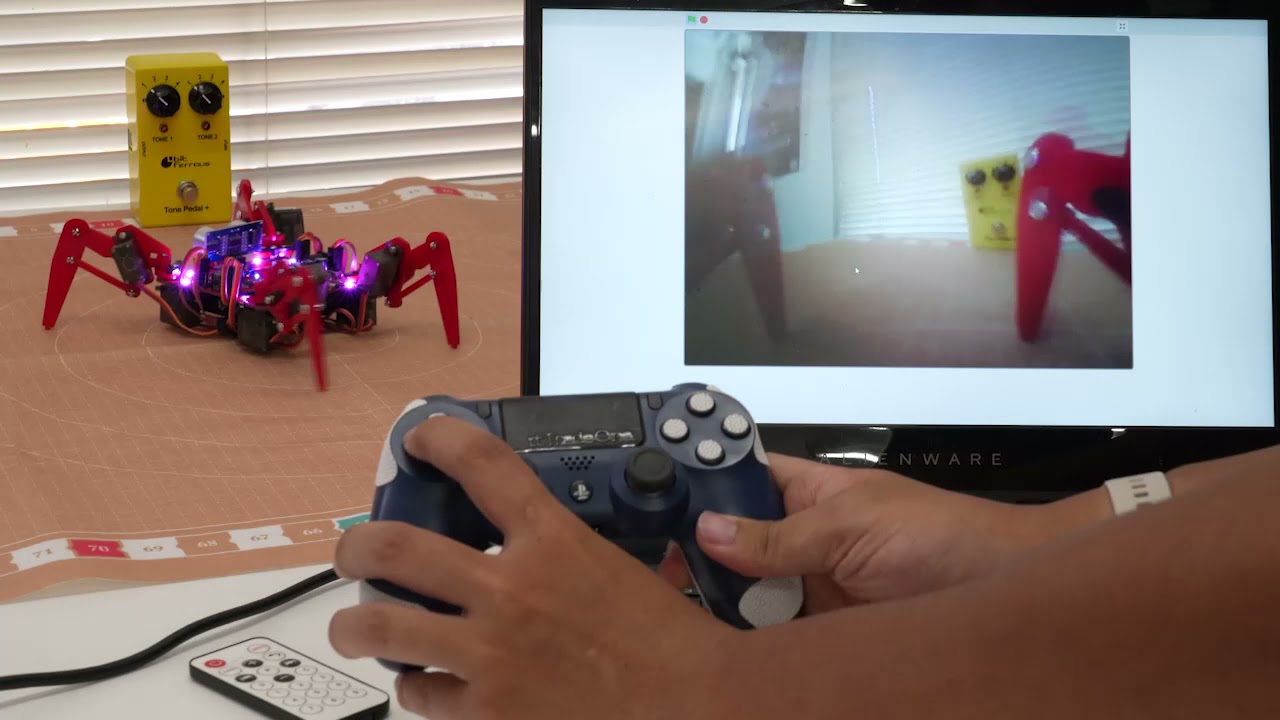 QUAD CRAWLER AI 組立動作確認済み QUAD CRAWLER AI 組立動作確認済み