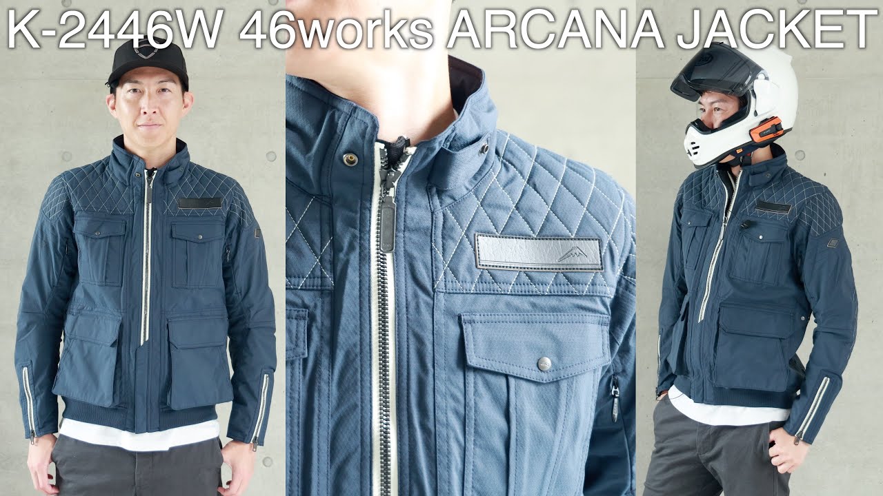 か*ず様 K-1357W 46works ARCANA TRACK JACKET K-1357W 46works arcana