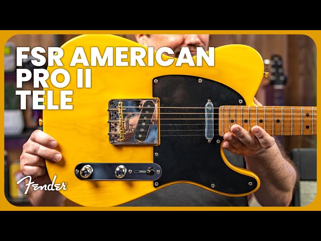 Fender FSR American Pro II Telecaster - Ash, Roasted Maple