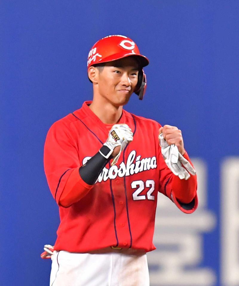 広島・中村奨成4年目でプロ初安打！父親のような存在…広陵・中井監督