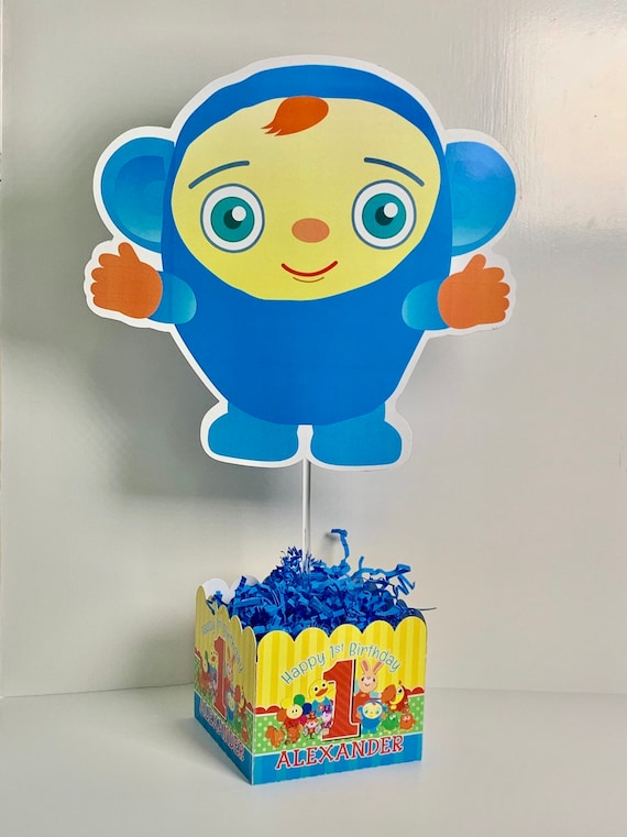 Peek-a-boo Babyfirsttv Birthday Personalized Table Centerpiece - Etsy