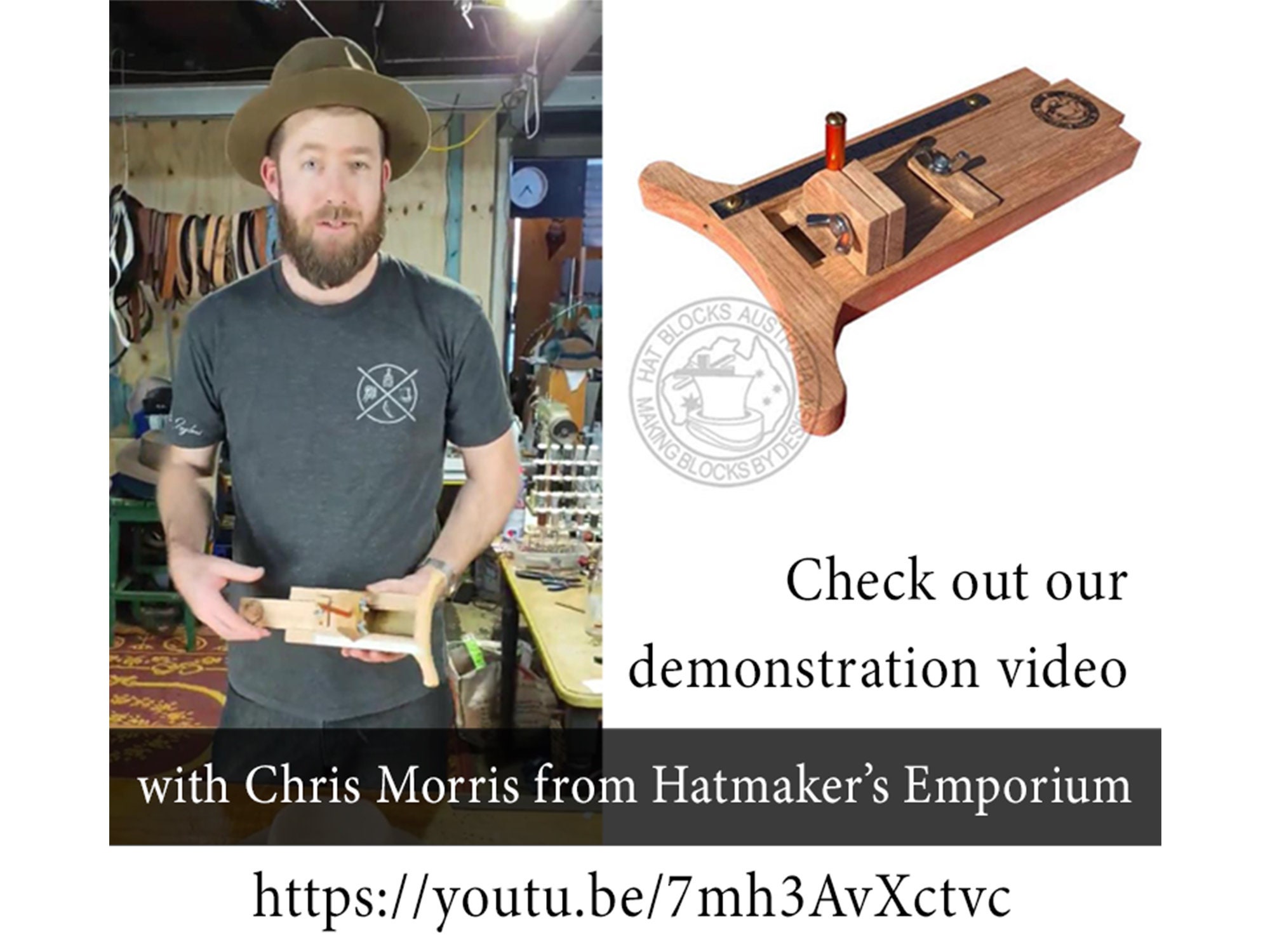 Rounding Jack ラウンディングジャック (ブリムカッター) 帽子製作