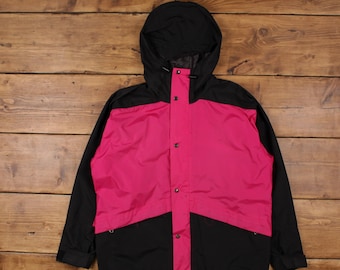 Vintage the North Face Vertical Anorak Jacket Gore Tex Multicolor
