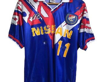 ヴィンテージ 日産 FC 横浜 F-マリノス ミズノ Jリーグ 日本 サッカー
