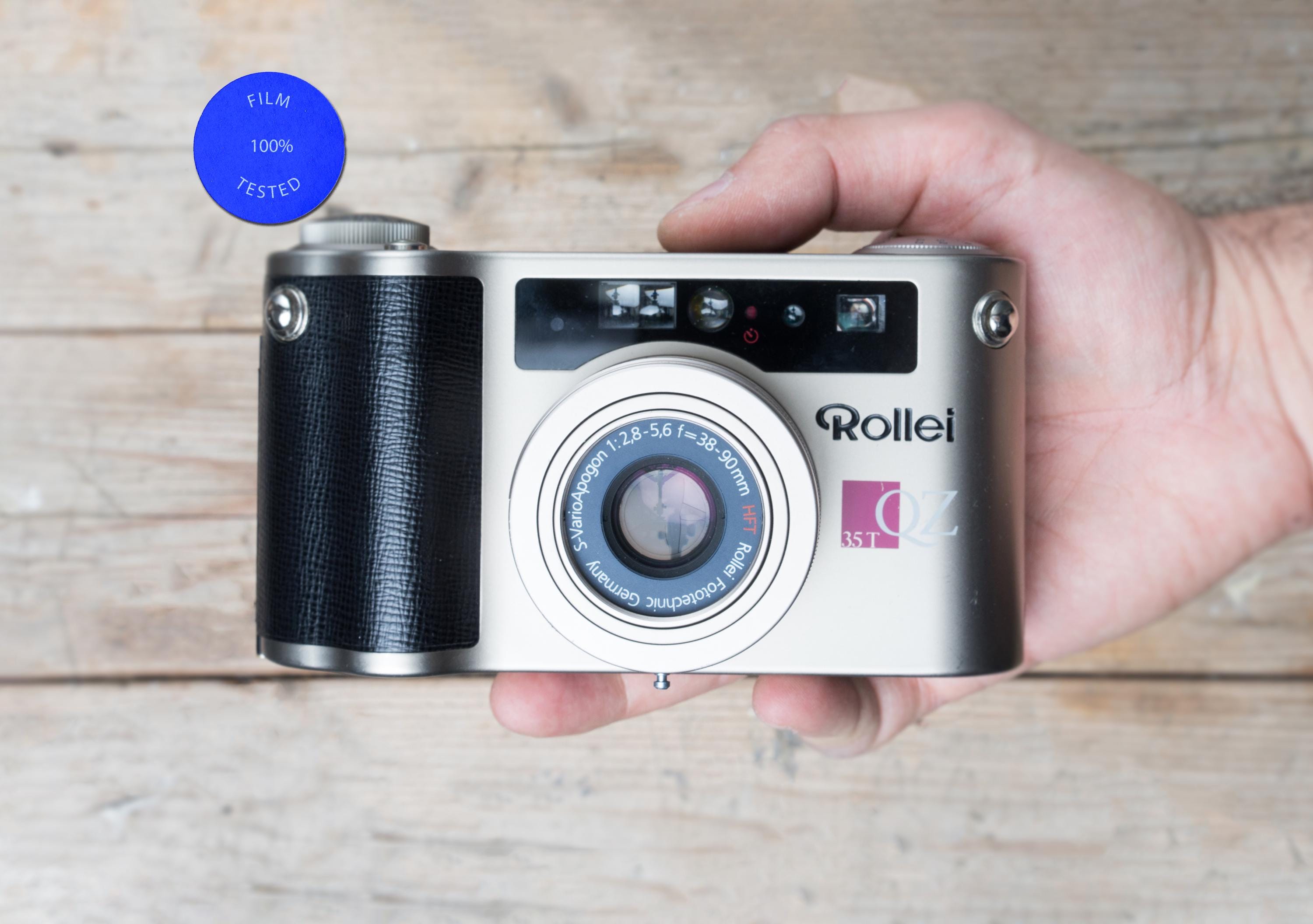 Rollei QZ 35T: Porsche Design 35mm Point & Shoot Film Camera - Etsy