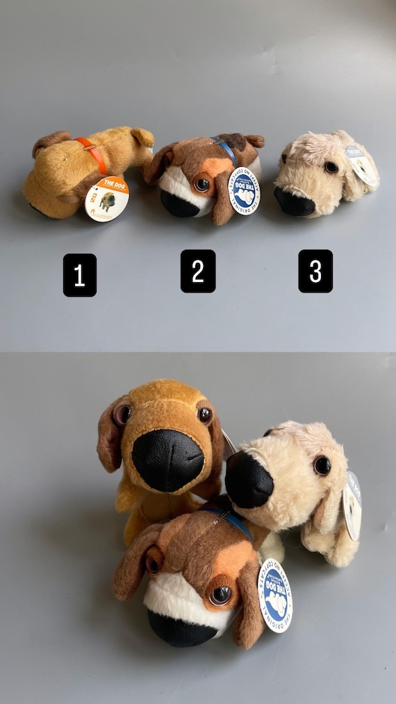 The Dog Plush, Mcdonalds Happy Meal 2005 the Dog Plushies Artlist