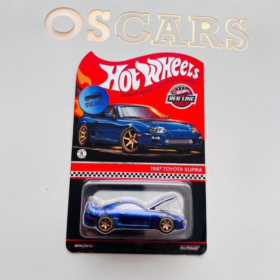 Toyota Supra, Blue Hot Wheels RLC Edition, Rare Diecast