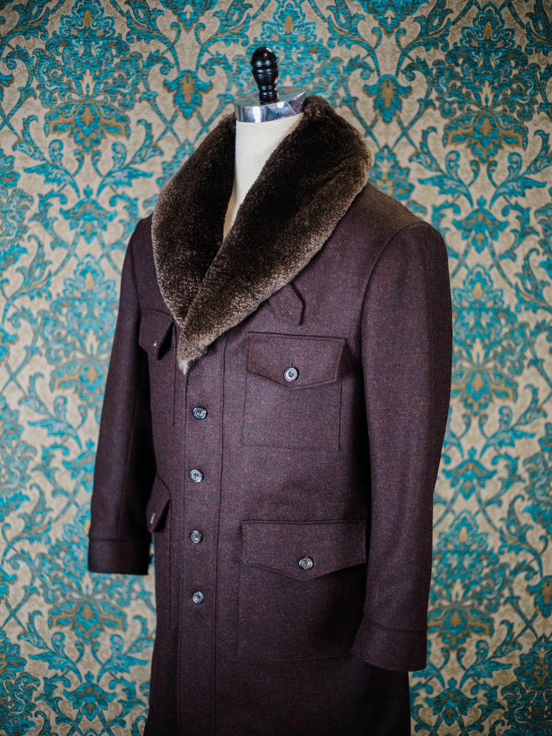 Tweed Trapper Jacket----custom Made Coats - Etsy