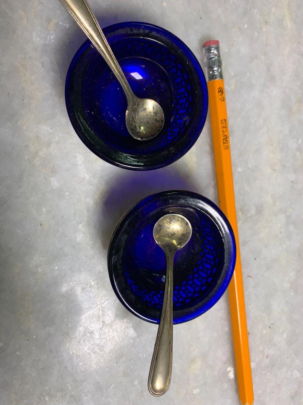 アンティーク スターリング シルバー リード & バートン ソルト