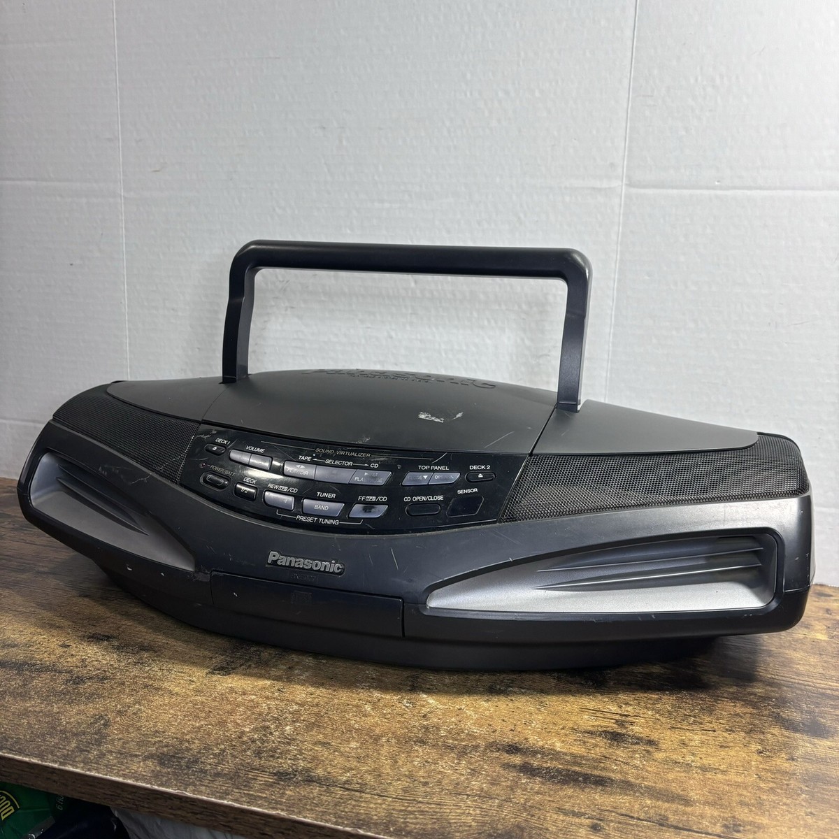 Panasonic RX-ED707 Boombox Cobra Top CD Portable Stereo System