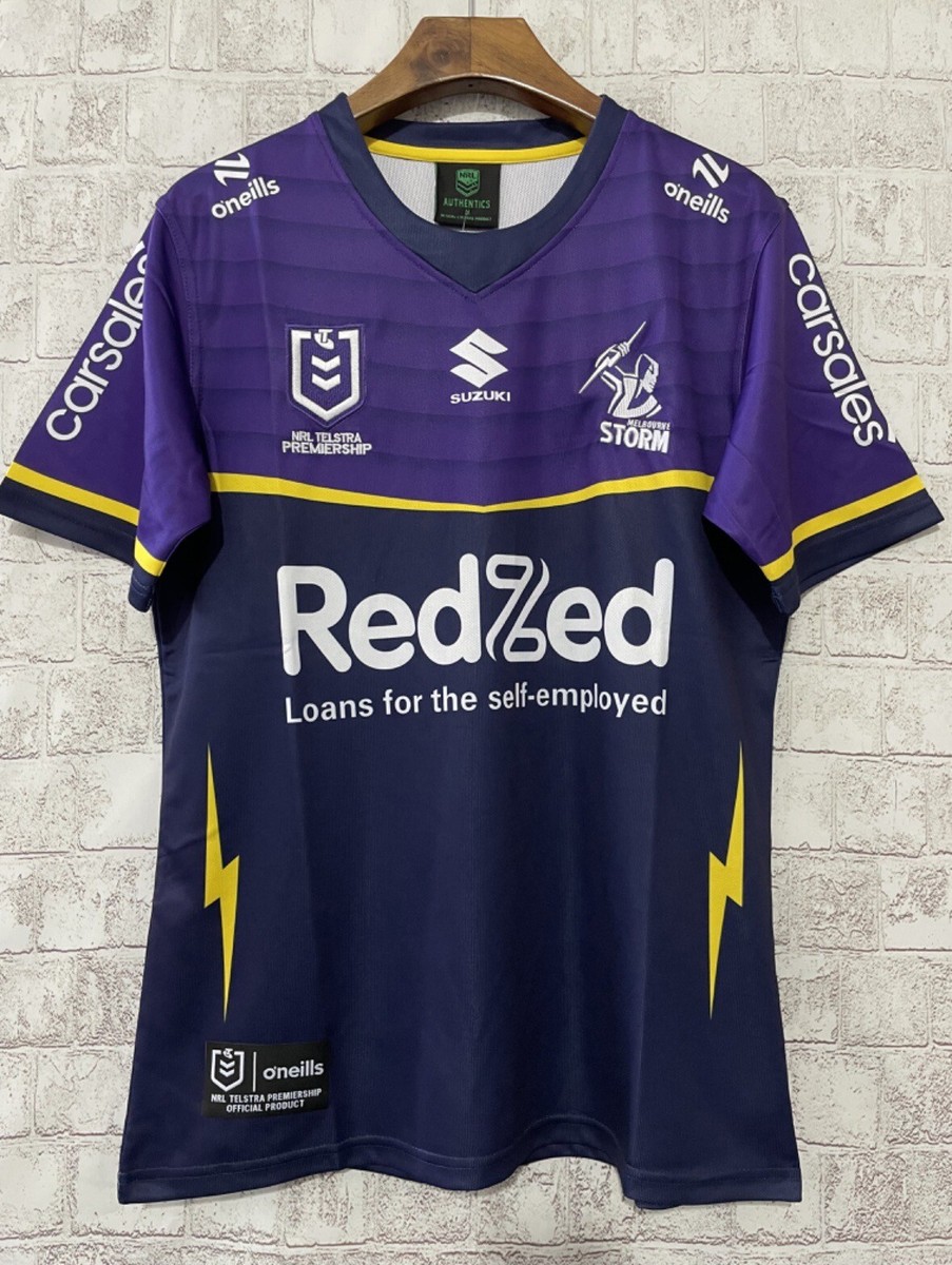2024/25 Melbourne Storm Home Jersey Size S-5XL | eBay Australia