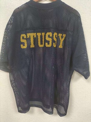 Stussy Team Jersey 80 T-shirt short sleeve color Navy fashion Mens