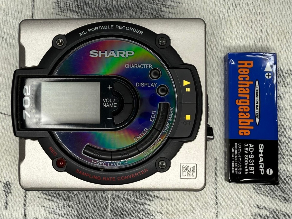SHARP MDウォークマン MD-MS702-H ジャンク品 【公式通販】