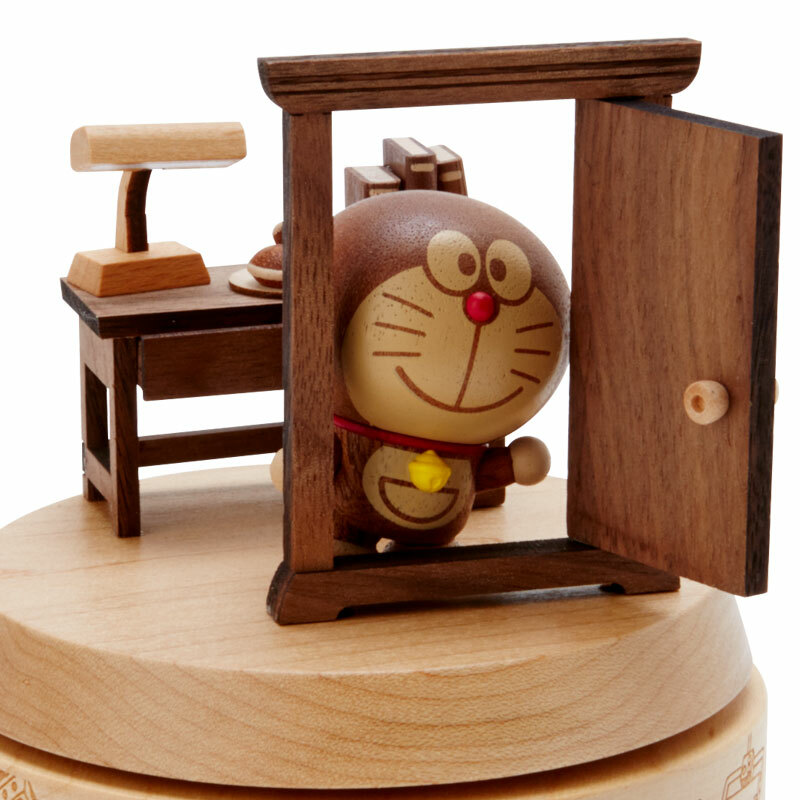 I'm DORAEMON Anywhere Door Wooden Music Box Japan Original Limited