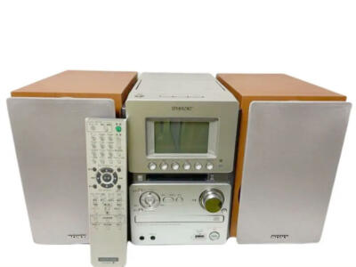 SONY ソニー CMT-M35WM ホワイト CD MD カセット 多機能 Amazon.co.jp