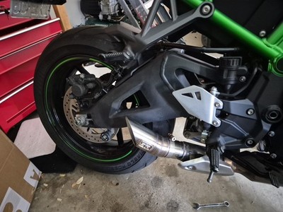 2020-2025 Kawasaki Z H2 ZH2 Shorty Exhaust Pipe Slip-On Muffler SR