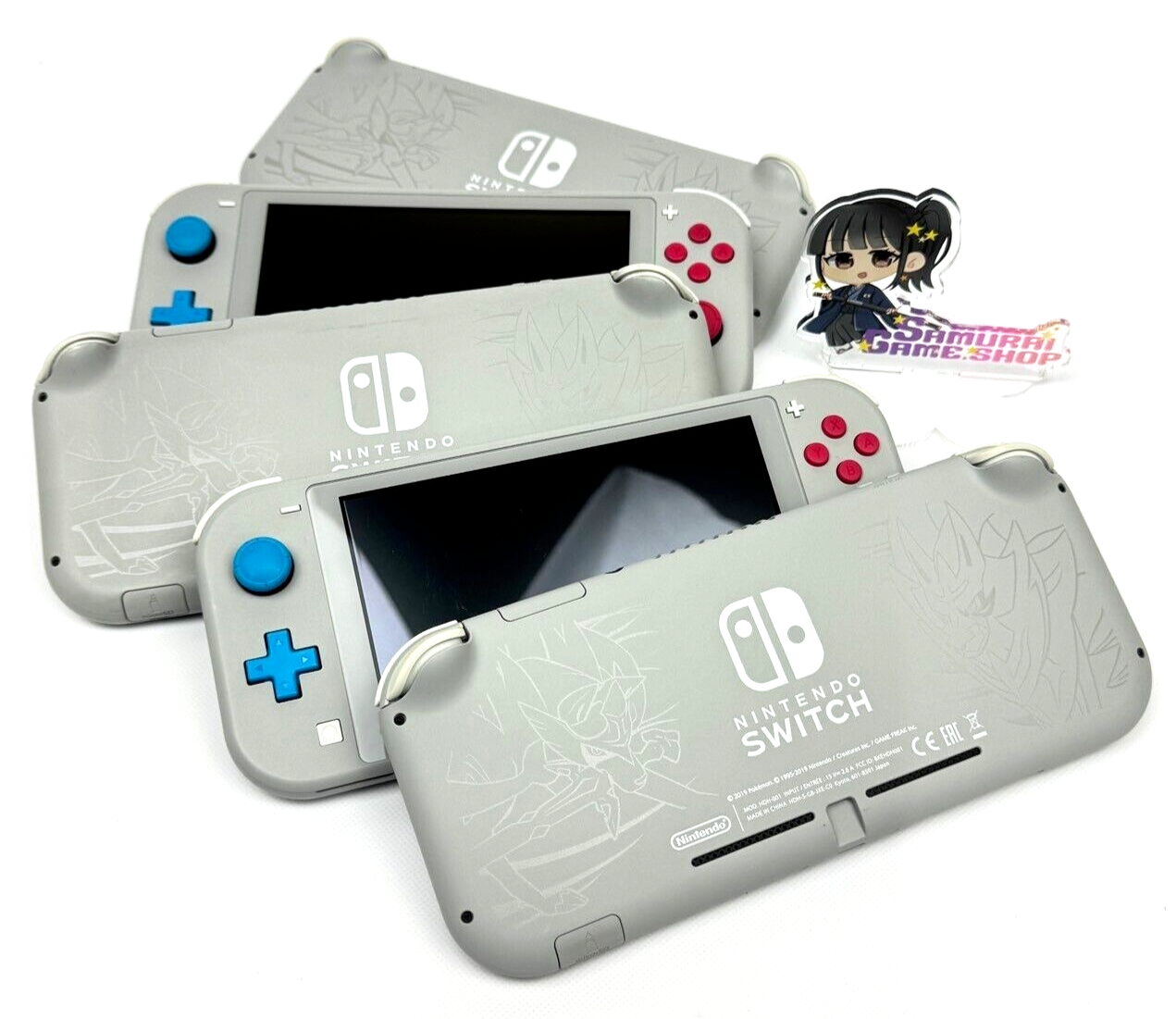 Nintendo Switch Lite Pokemon Zacian Zamazenta Console Only Region