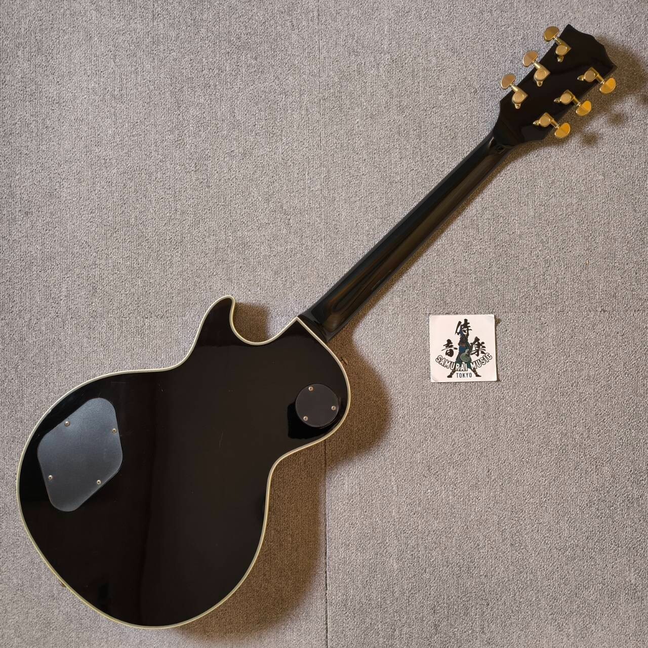 Grass Roots Les Paul Custom Model Black ESP Electric Guitar 3.86kg