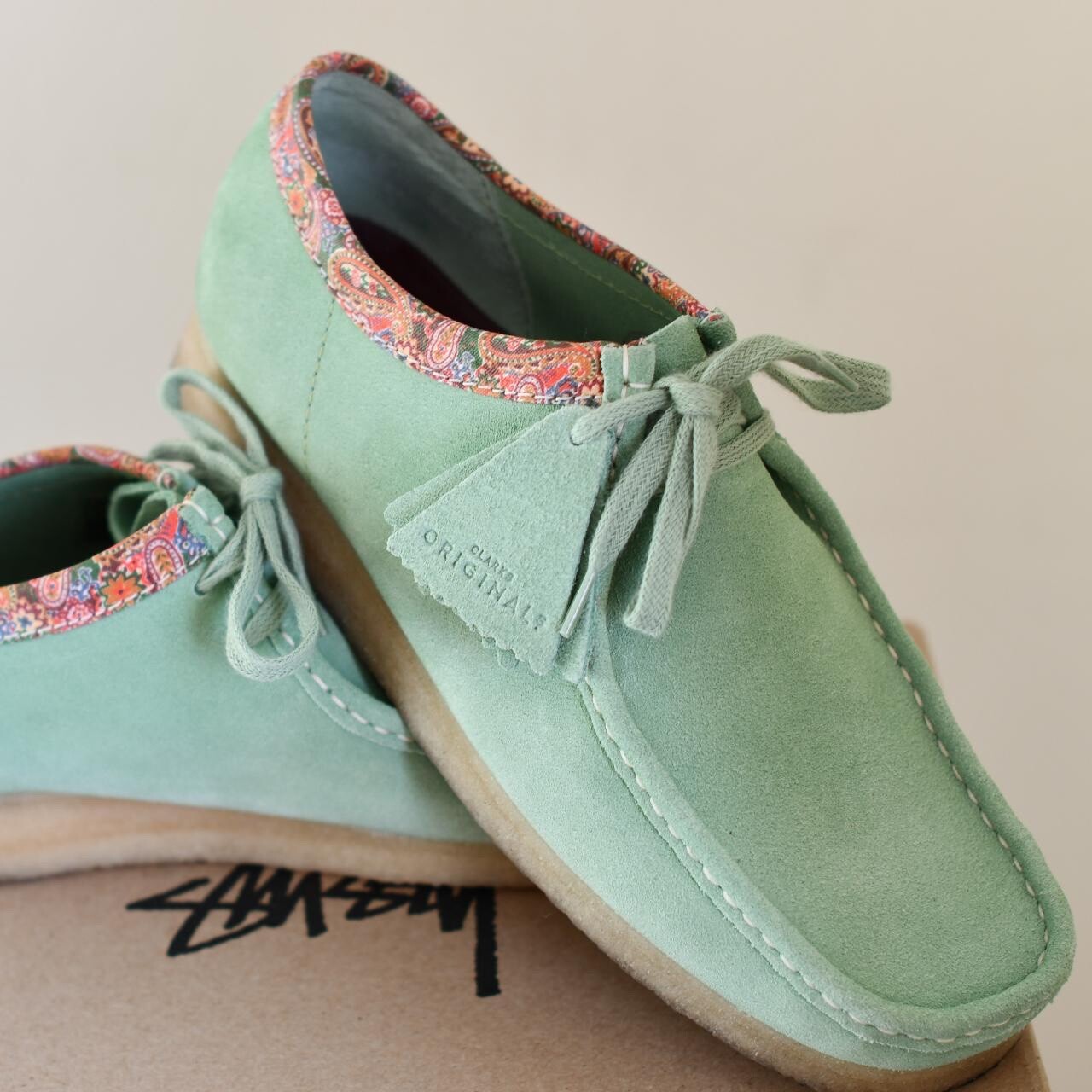 Clark x Stussy wallabees | eBay UK