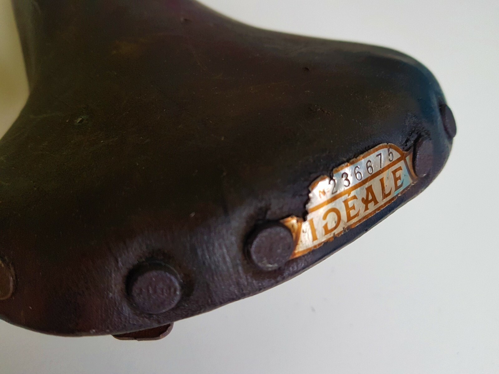 IDEALE 70 レザーサドル 1960年代 IDEALE 70 レザーサドル 1960年代