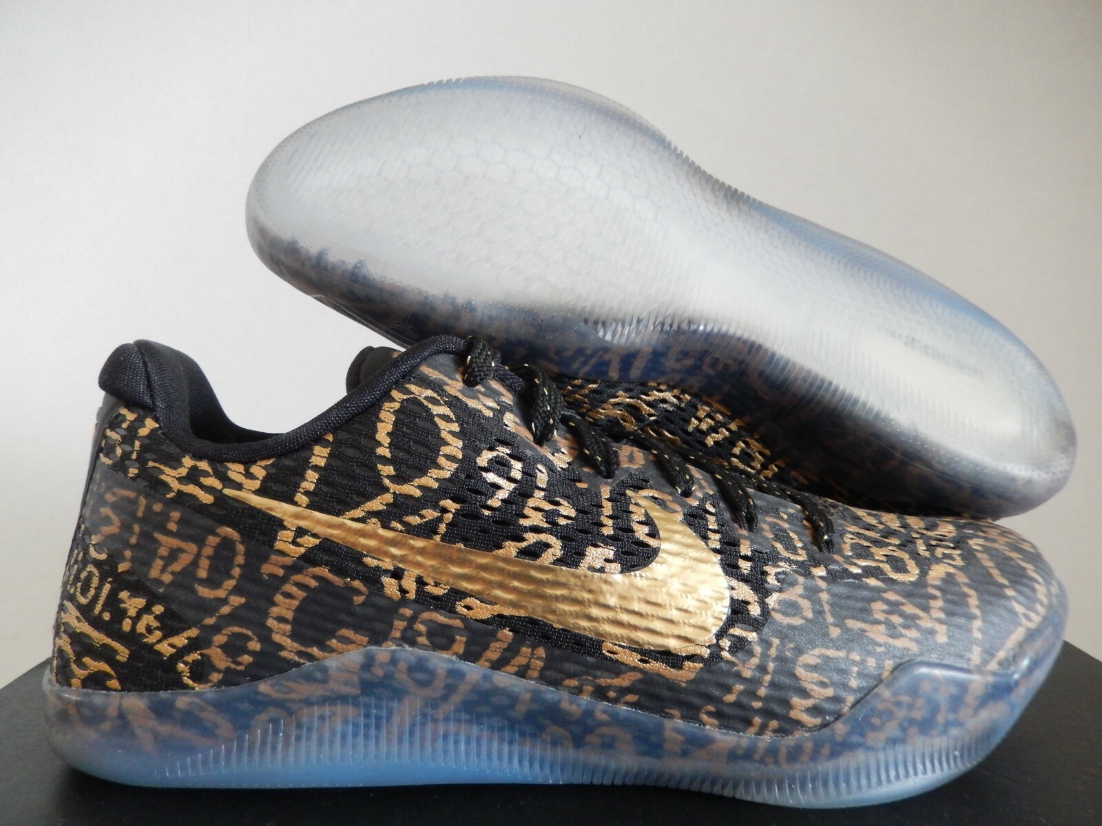 NIKE KOBE XI 11 ID BLACK-GOLD 