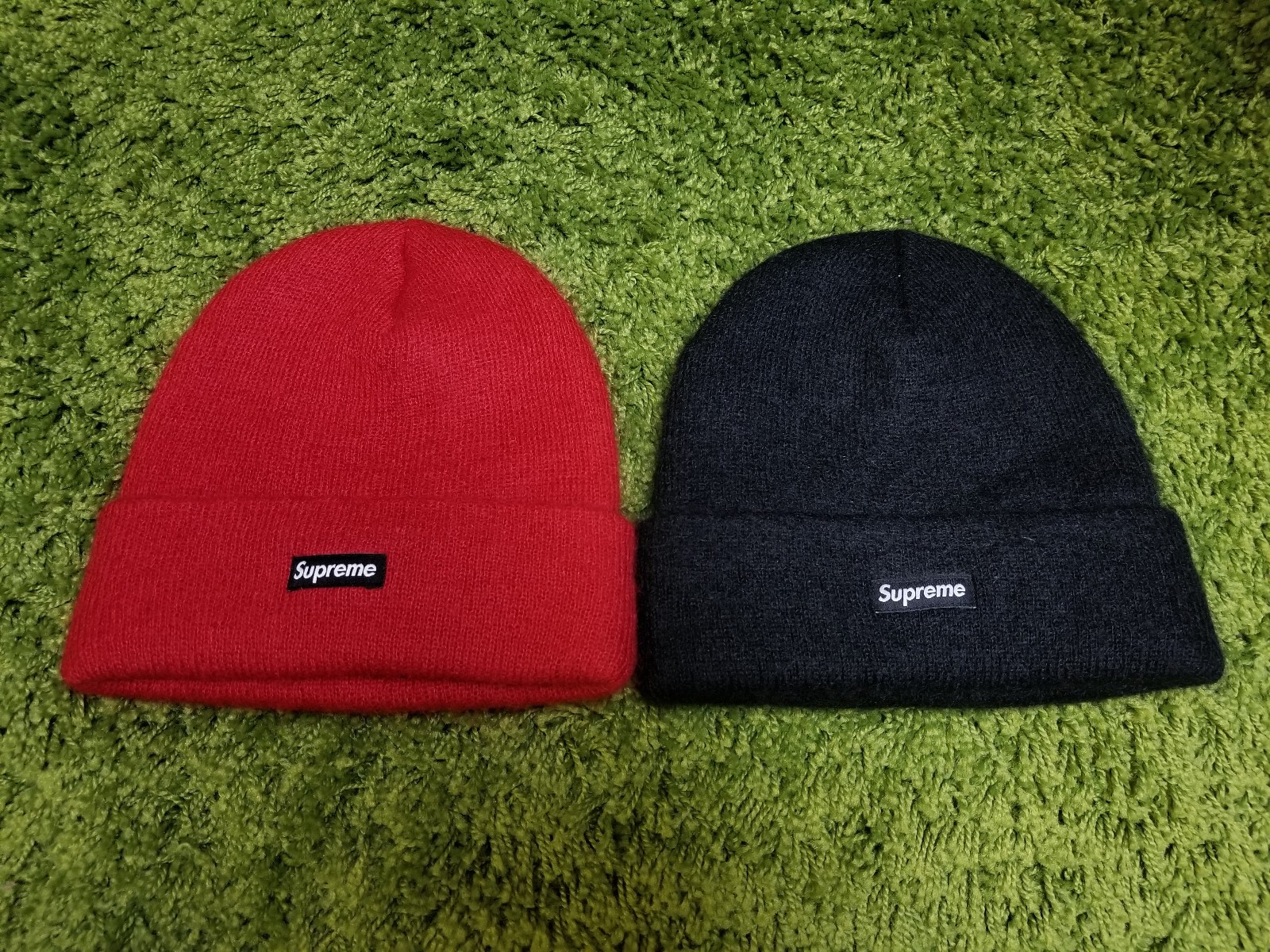 Supreme F/W 2017 Mohair Beanie (Red Black) | eBay