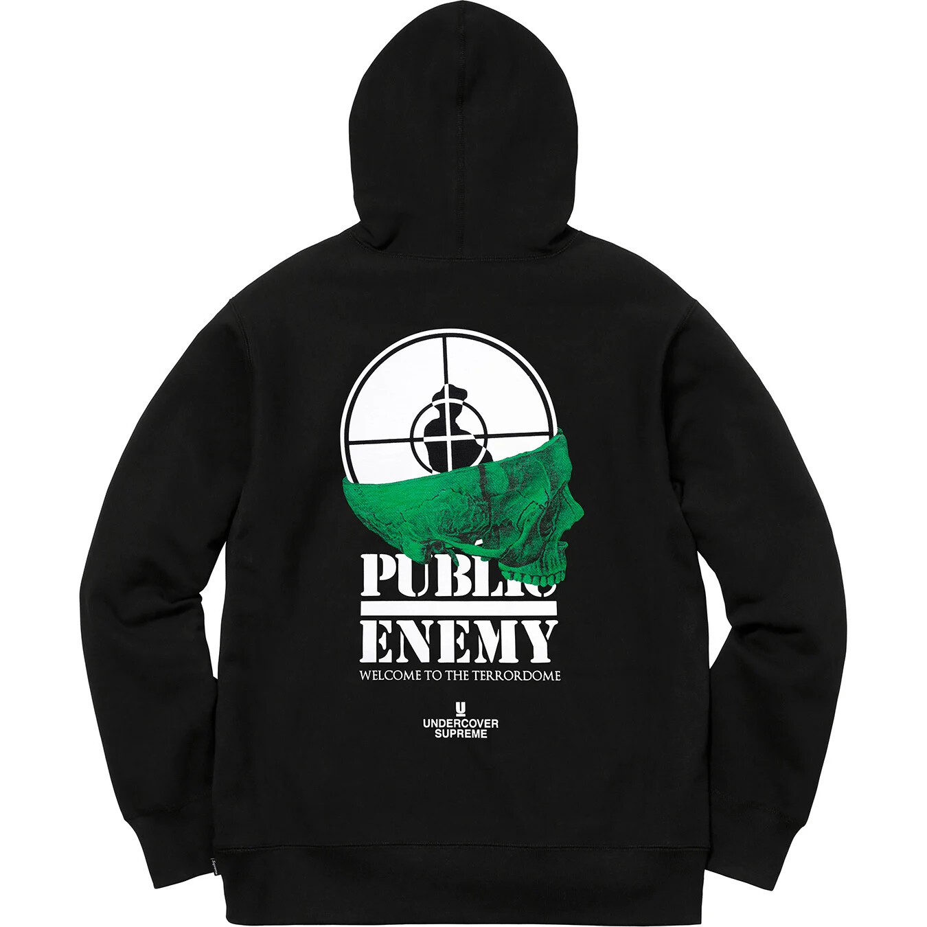 Supreme x UNDERGROUND Public Enemy Hooded Sweatshirt (SS18SW47
